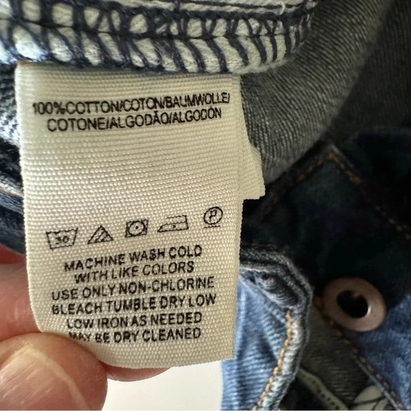 Free People Festival Cut Off Denim Jean Shorts Size 28 - Picture 7 of 8